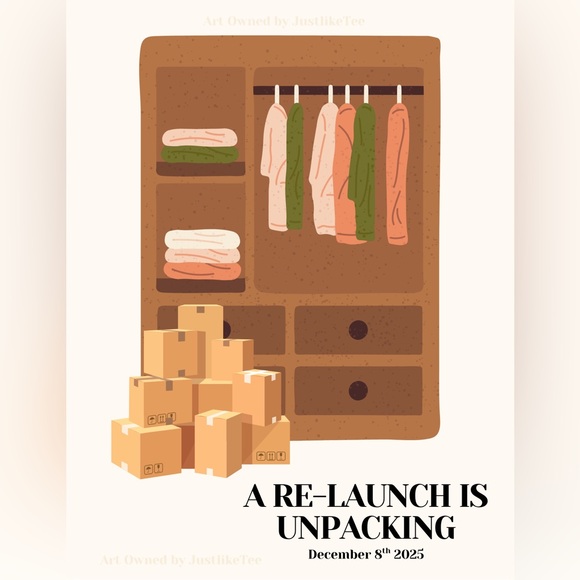 A RE-LAUNCH IS UNPACKING… - Picture 1 of 1